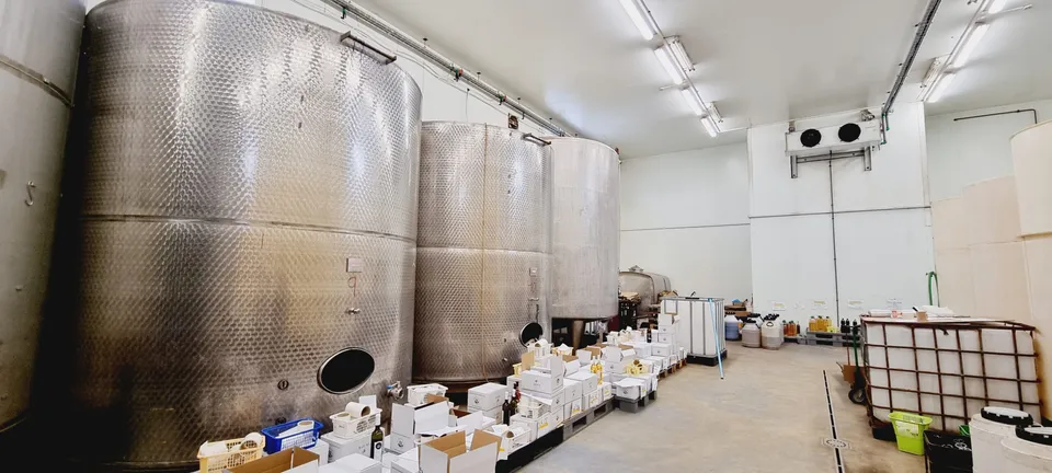 Nerezová nádrž 15 000 l s chlazením