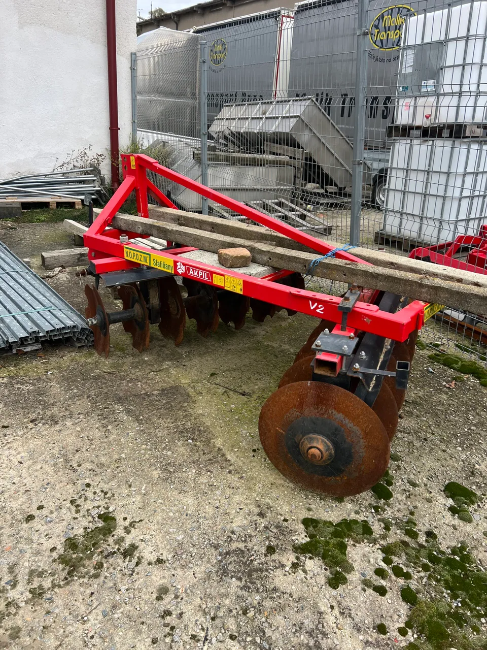 Podmítací disky Slatiňany Akpil 160 cm