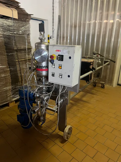 Plachetkový kalolis Univer U40 Della Toffola 2V1 deskový filtr