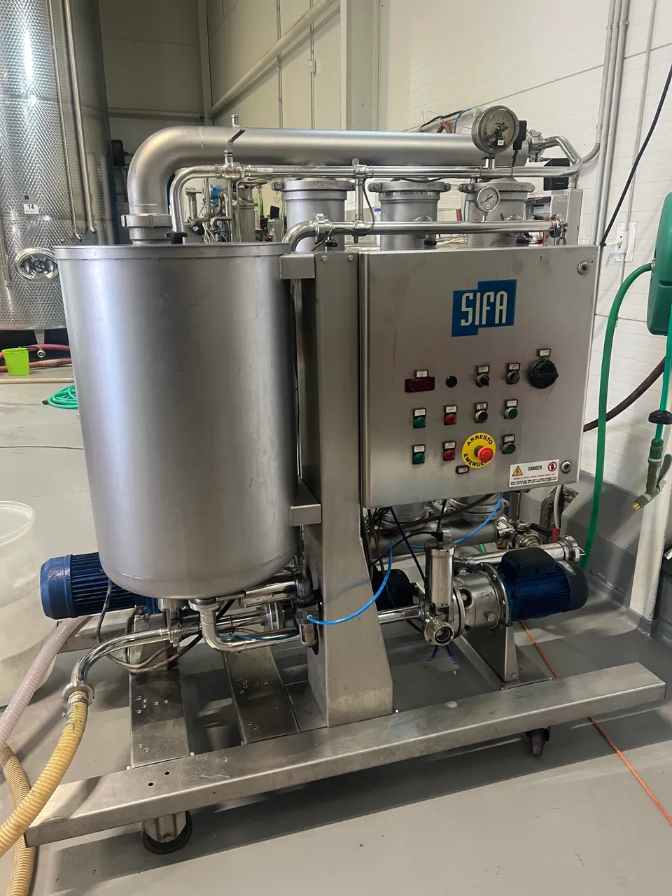 Crossflow filtr Sifa